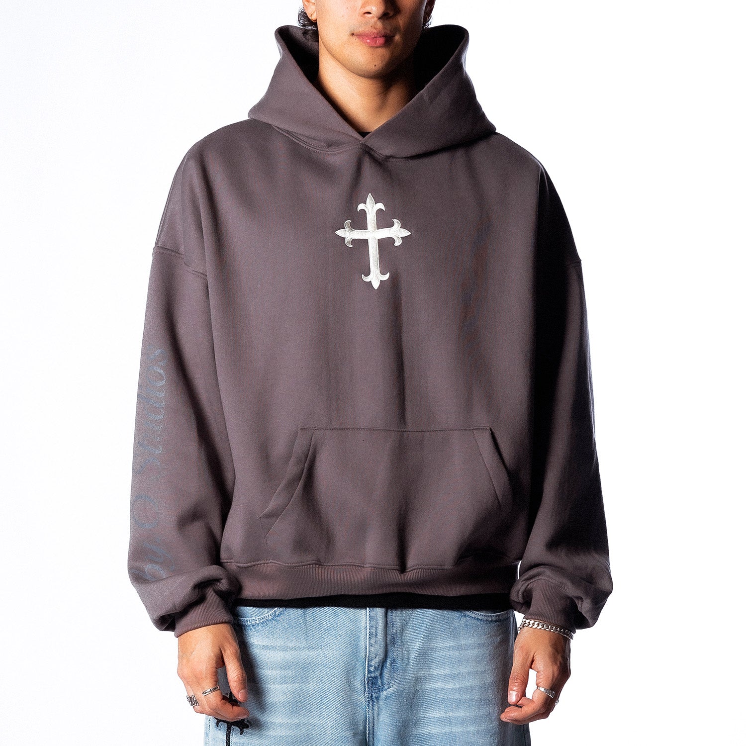 Exclusive Bone Cross Hoodie