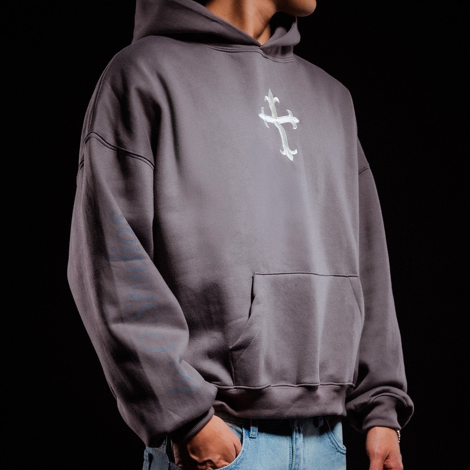 Exclusive Bone Cross Hoodie