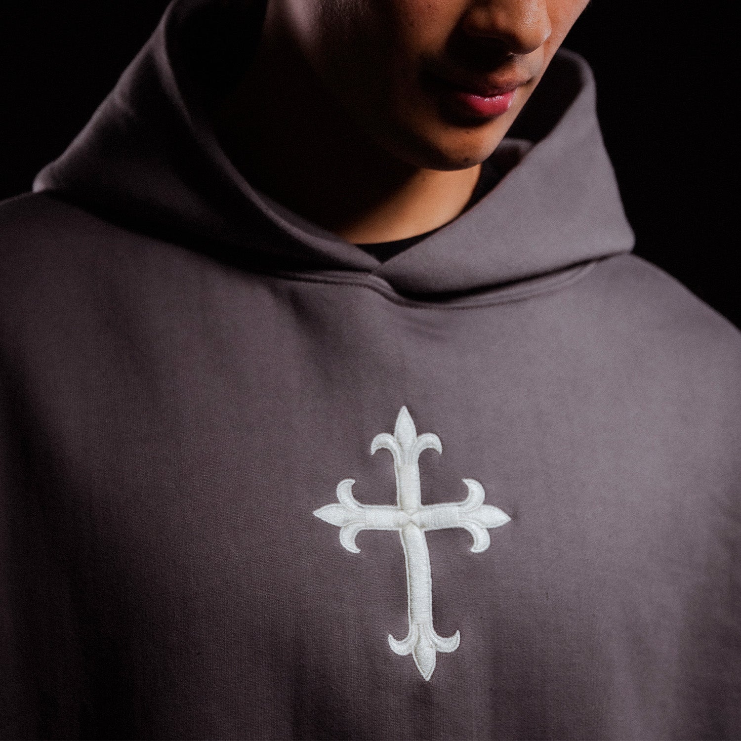 Exclusive Bone Cross Hoodie