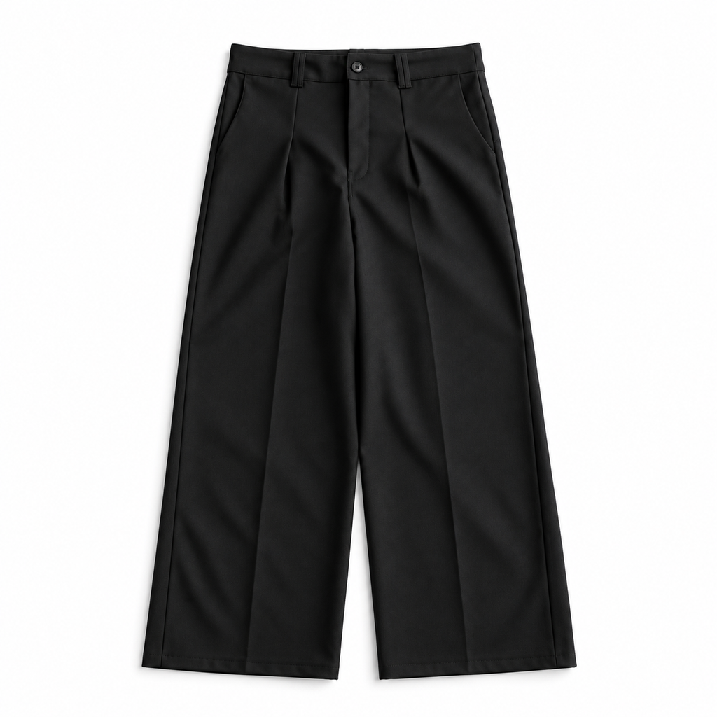 COMMON BLACK TROUSERS