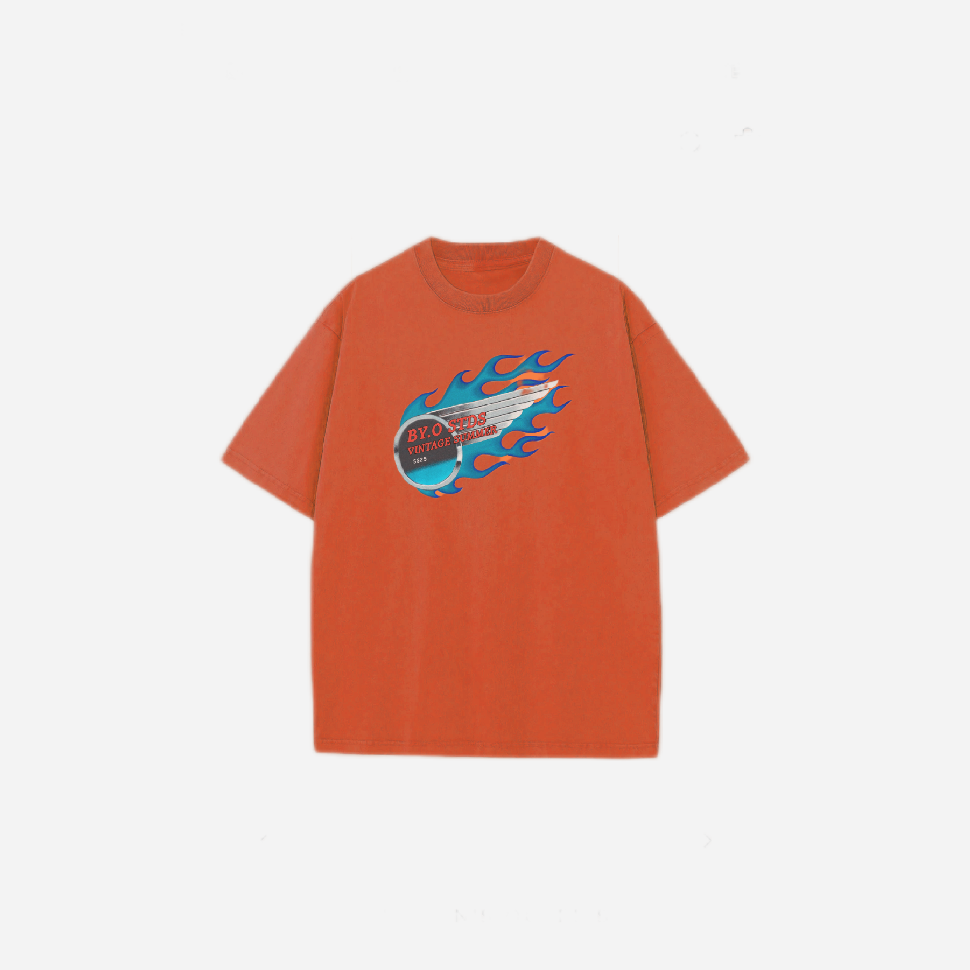 Orange Vintage Tee
